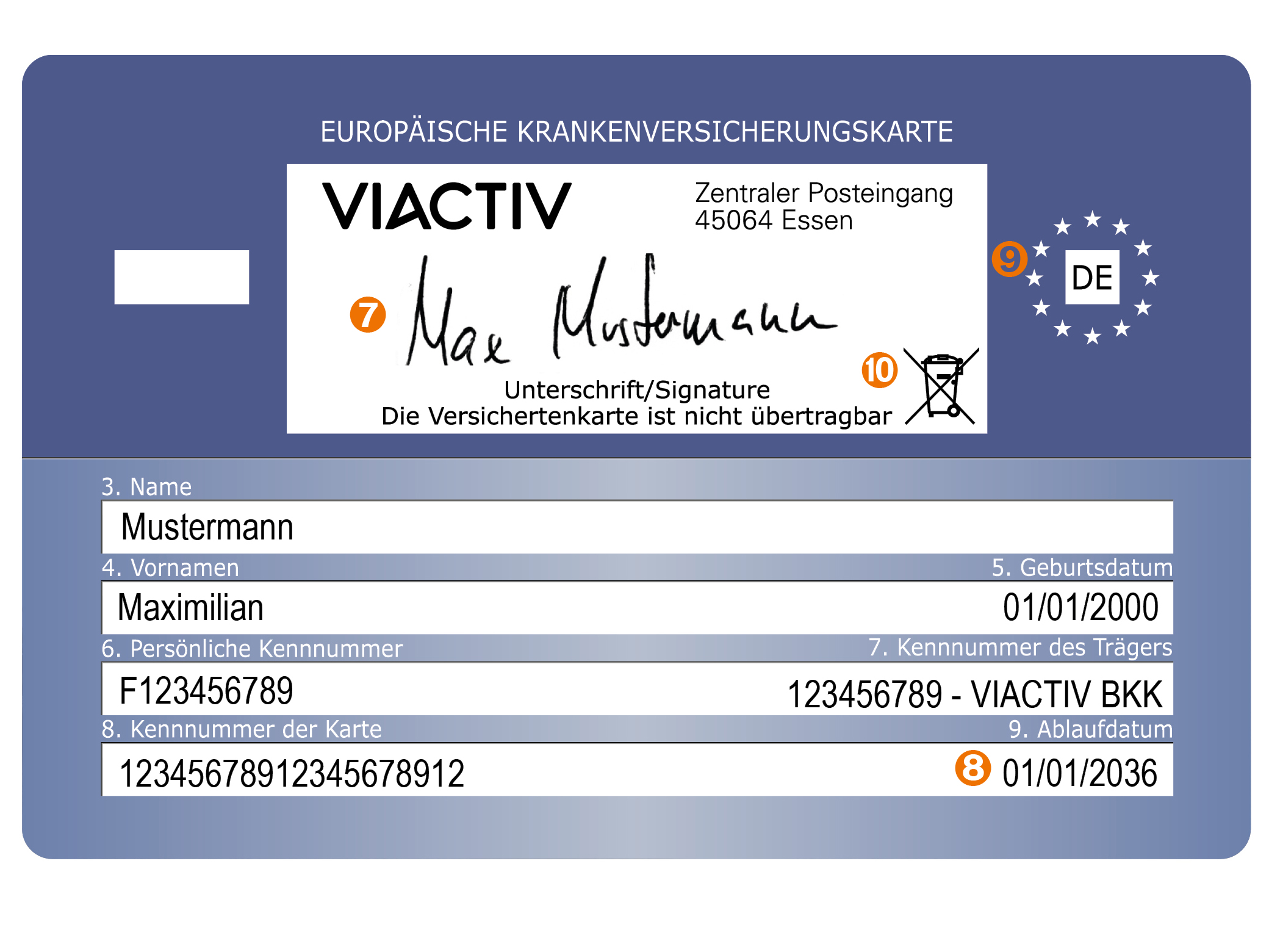 Elektronische Gesundheitskarte | VIACTIV Krankenkasse