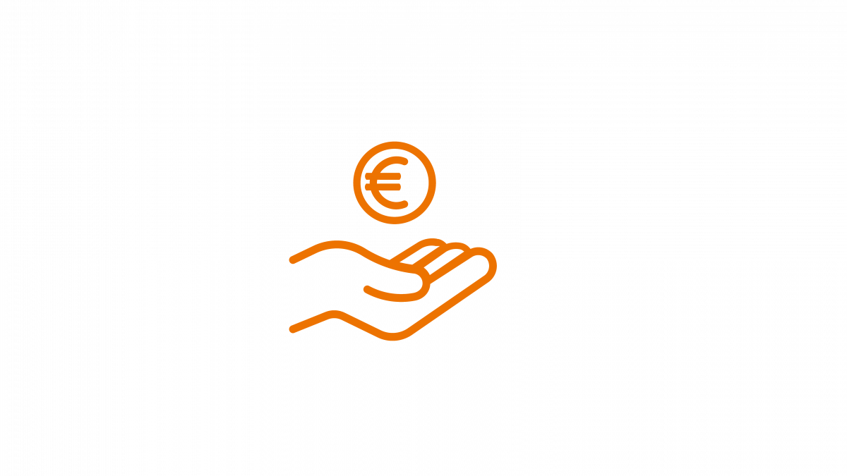 Icon Hand Geld Euro _1600 x 90014 | VIACTIV Krankenkasse