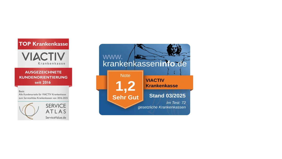 viactiv-krankenkasse-besser-bleiben-siegel-auszeichnungen | VIACTIV Krankenkasse