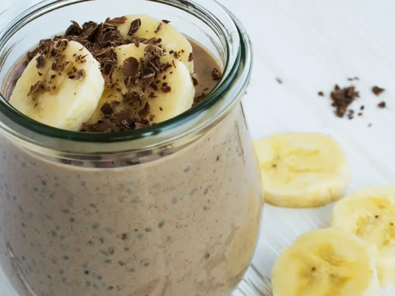 Gesundes Schokoladen-Bananen-Eis im Glas | VIACTIV Krankenkasse
