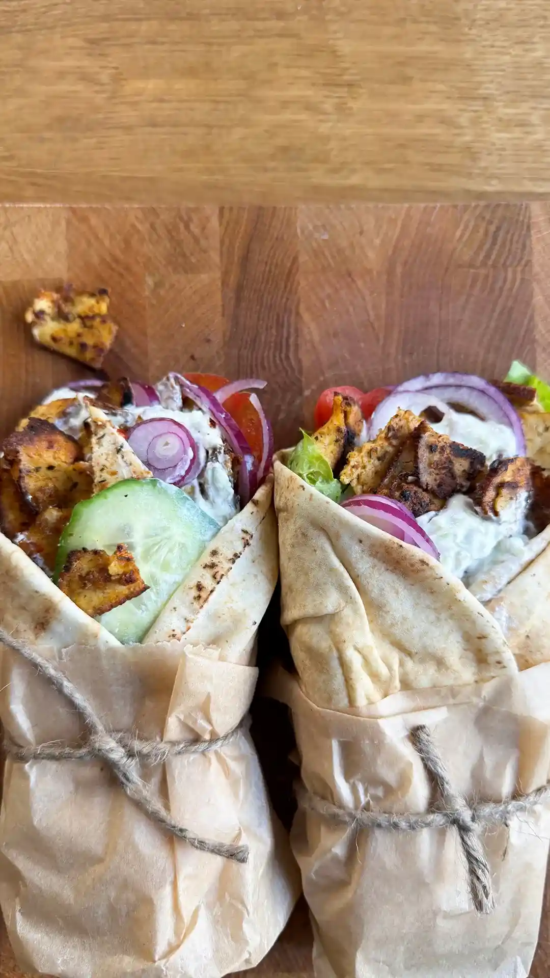 Tofu-Gyros-Wraps mit Tsatsiki | VIACTIV Krankenkasse